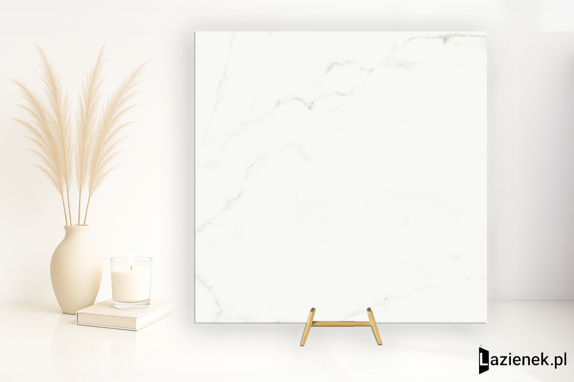 Graniti Fiandre Marble Lab Calacatta Statuario naturalna R10 60x60 cm gr. 8 mm - płytka rektyfikowana / ASS192X860